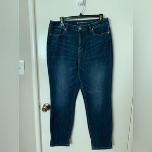 New York & Company High-Waist Curvy Boyfriend Jeans